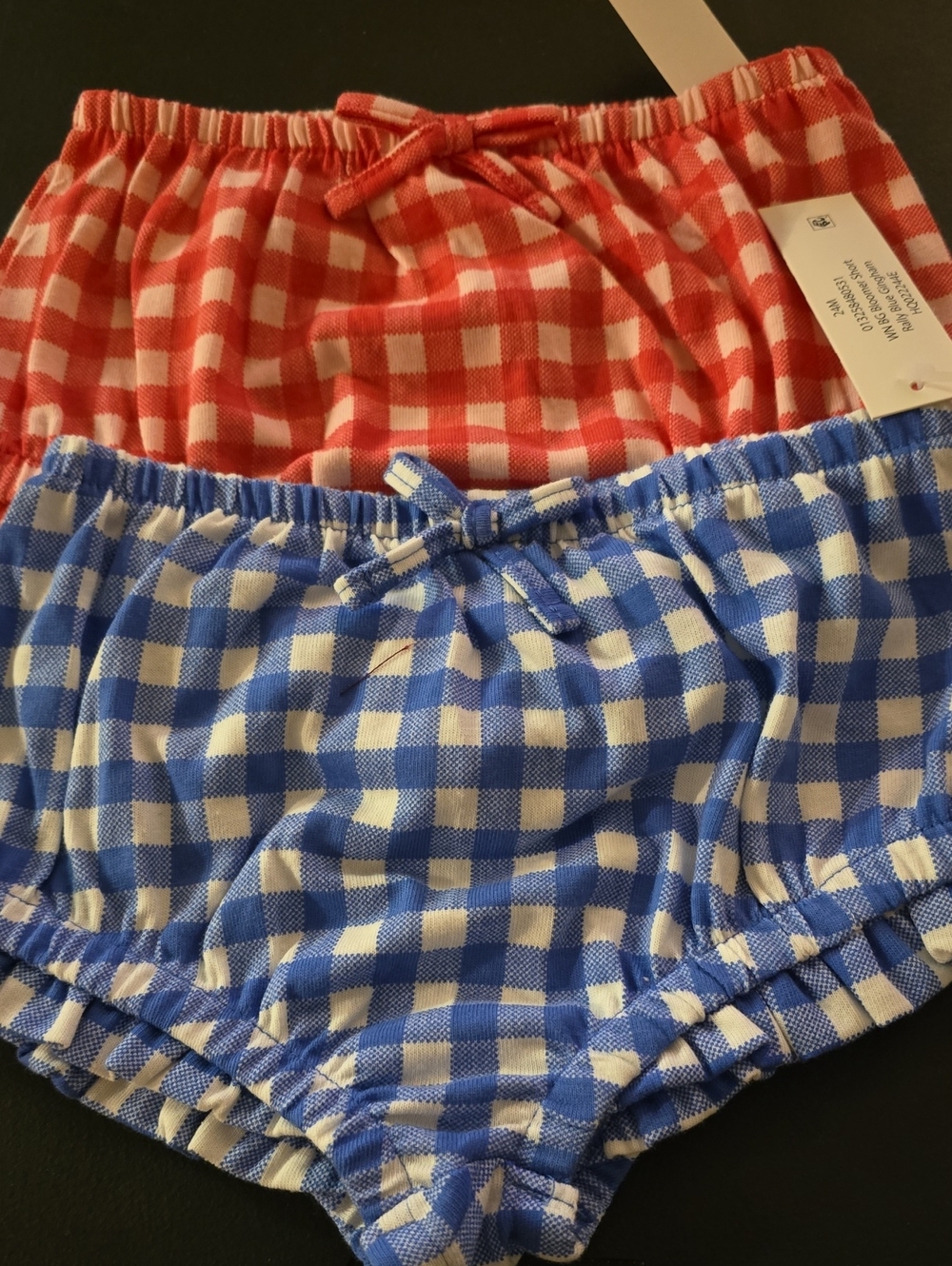 Bundle Of 2 Wonder Nation Baby Girl  Shorts,